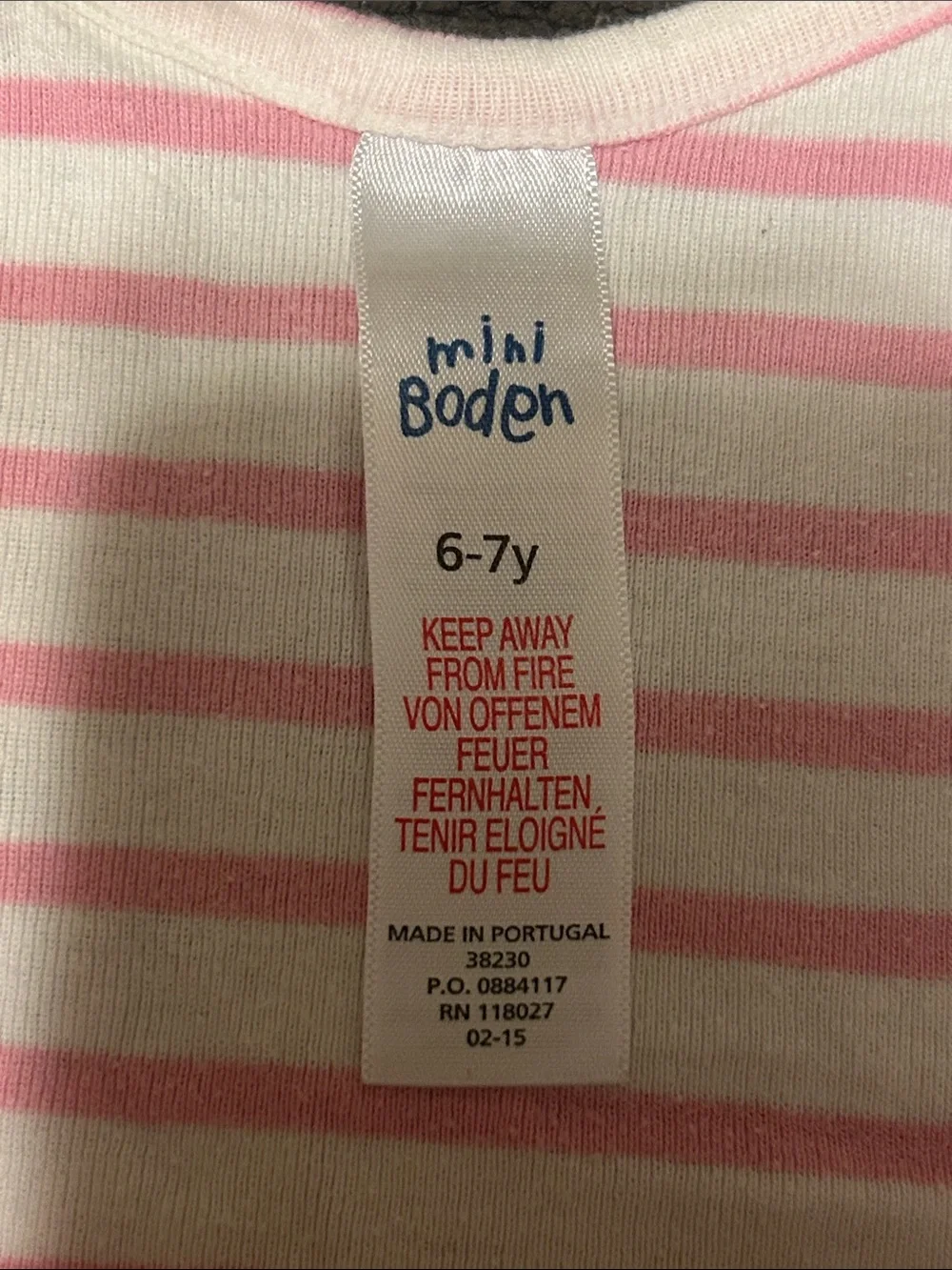 Mini Boden Girls Pointelle Tank Top 6-7y
